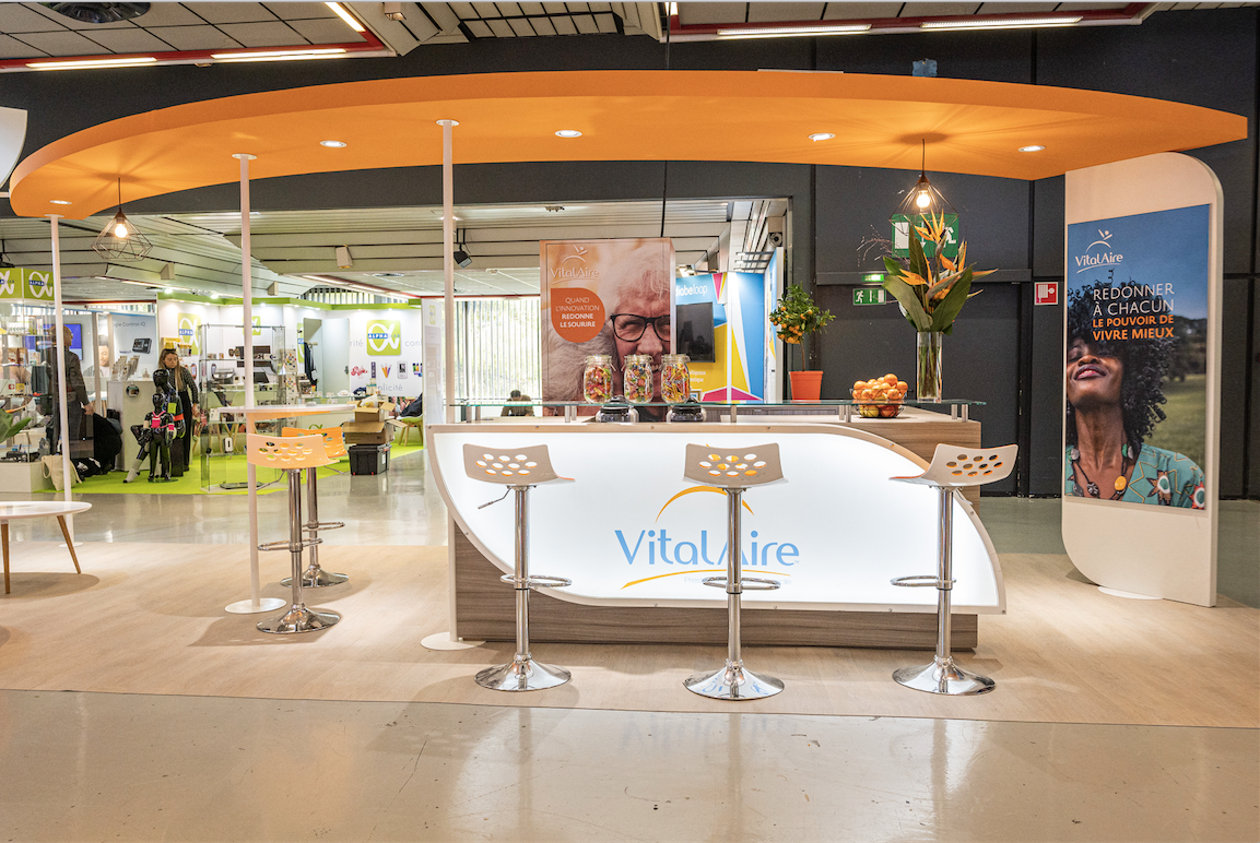 Salon SFD – Stand ELIVIE et VITALAIRE